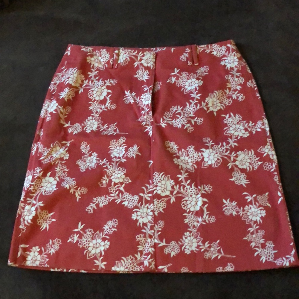 Ann Taylor floral skirt